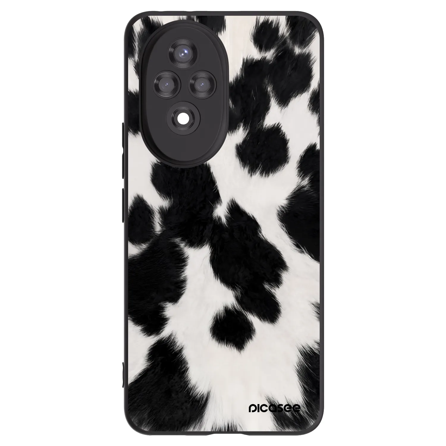 Picasee Μαύρη θήκη σιλικόνης για Honor 200 5G - Black Moo