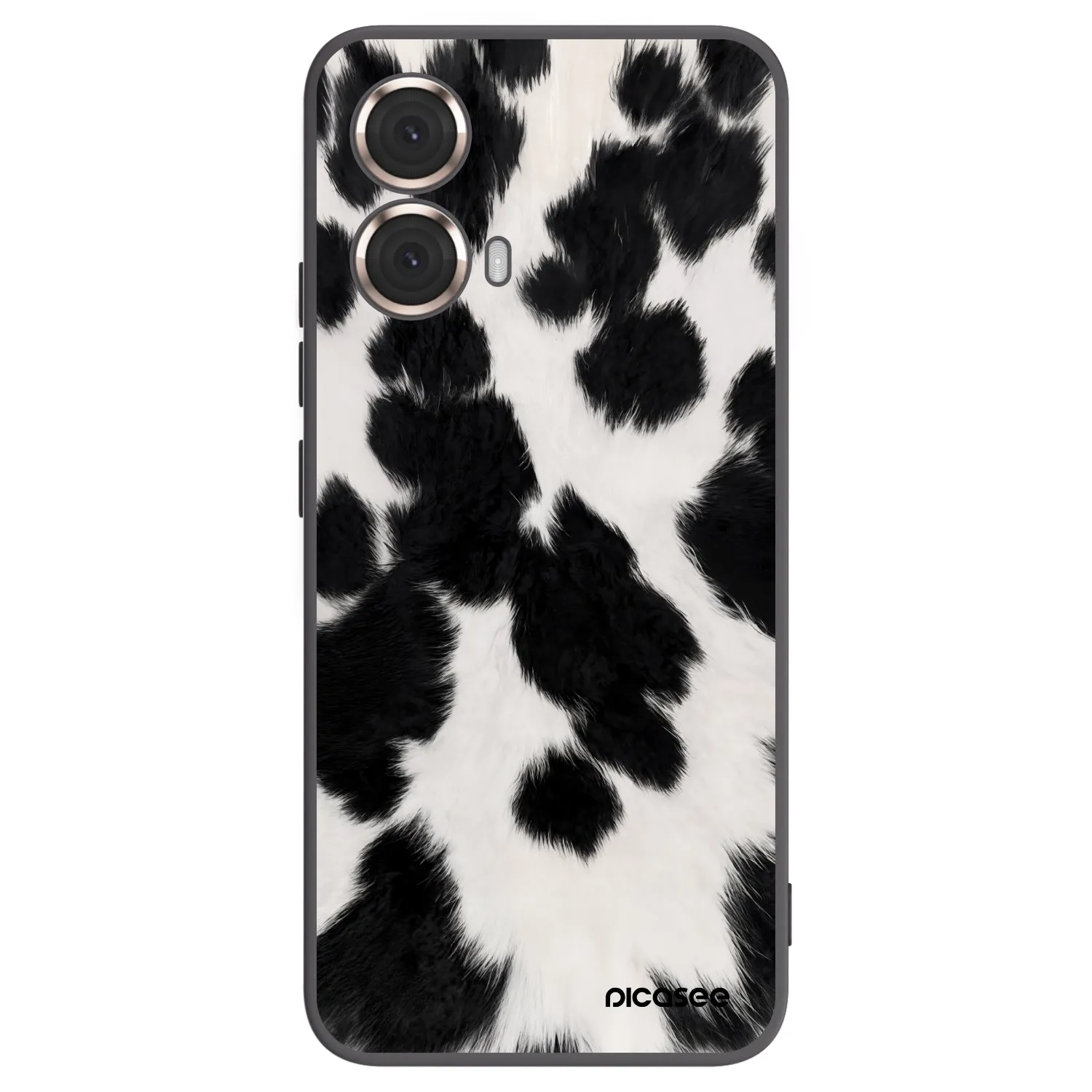 Picasee Μαύρη θήκη σιλικόνης για Motorola Moto G85 - Black Moo