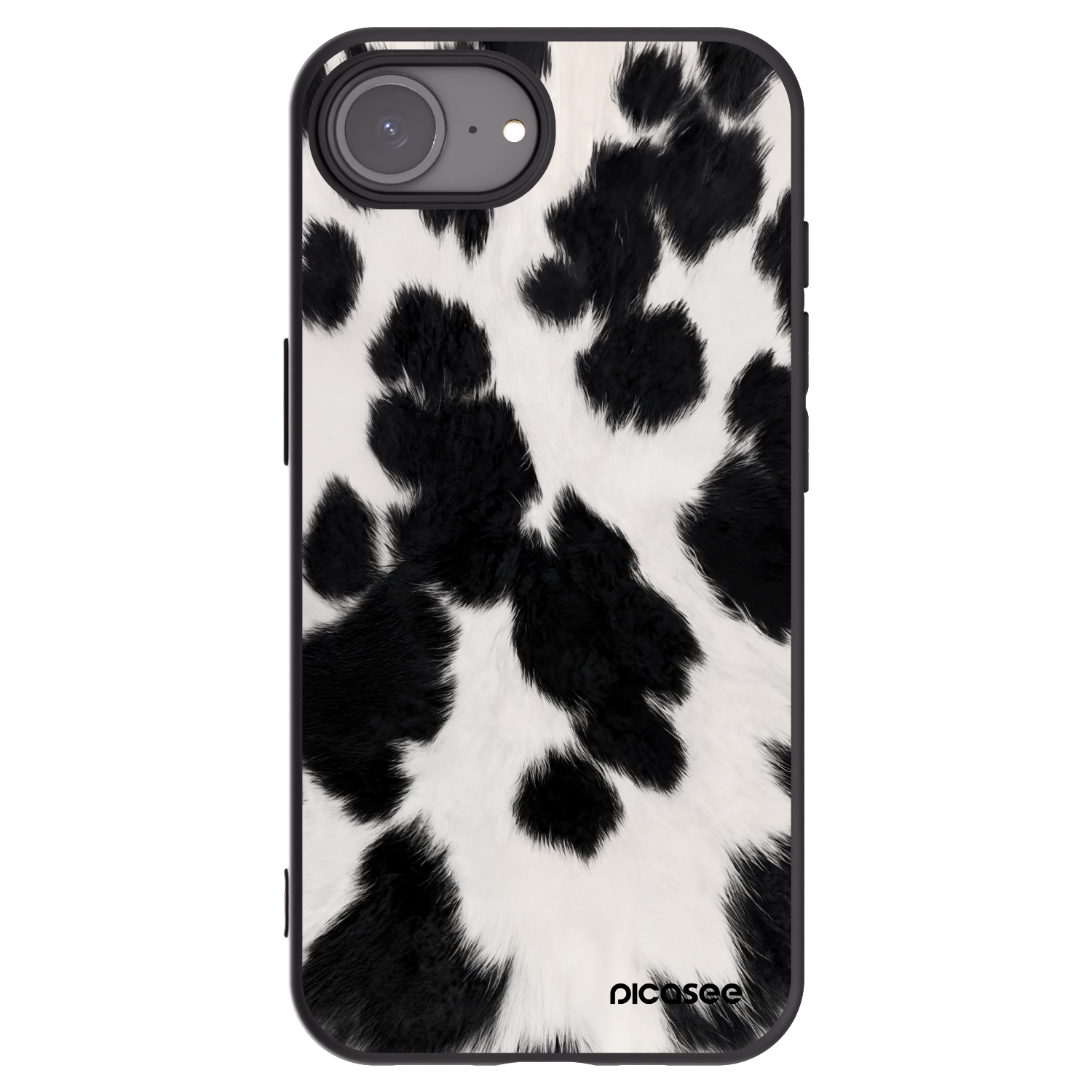 Picasee Μαύρη θήκη σιλικόνης για Apple iPhone 16e - Black Moo