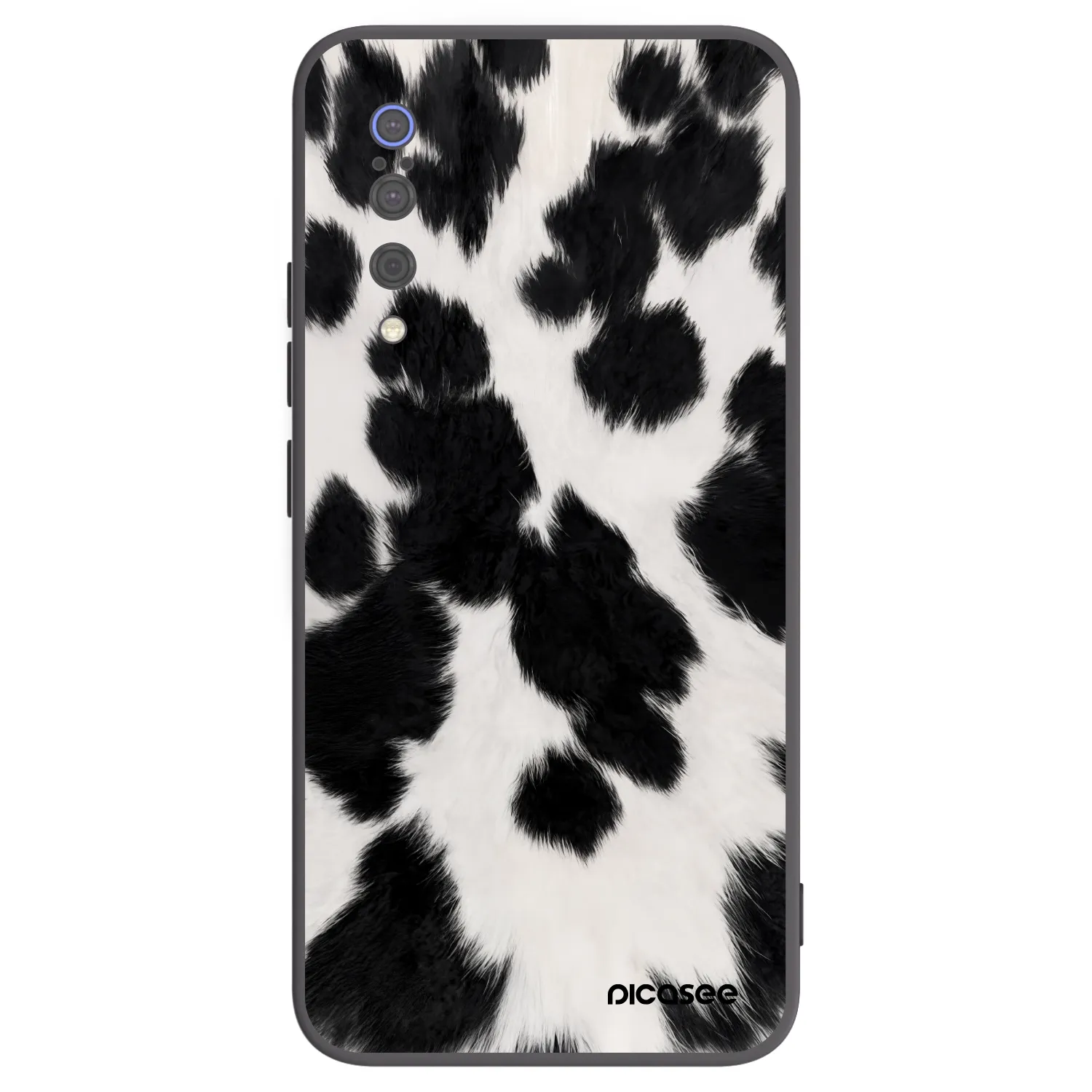 Picasee Μαύρη θήκη σιλικόνης για Xiaomi Mi 9 - Black Moo