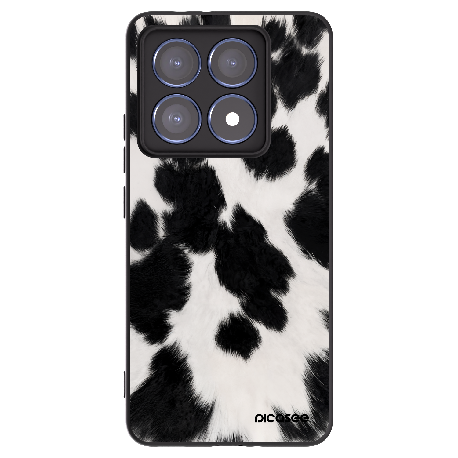 Picasee Μαύρη θήκη σιλικόνης για Xiaomi 14T Pro - Black Moo