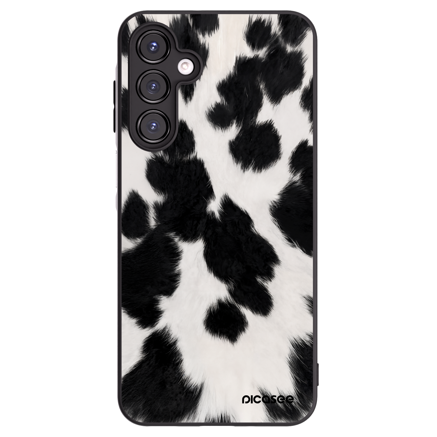 Picasee Μαύρη θήκη σιλικόνης για Samsung Galaxy A16 5G - Black Moo