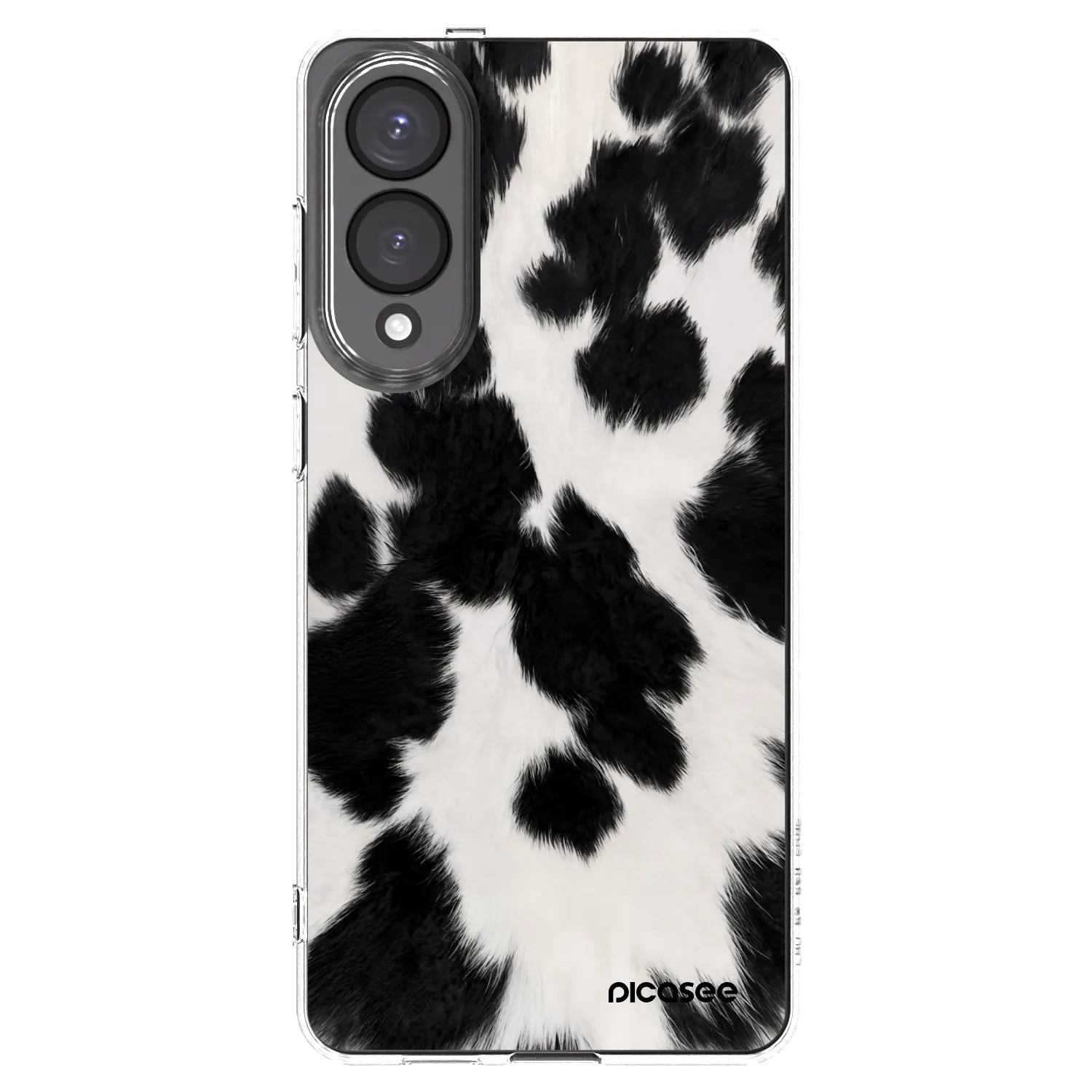 Picasee διαφανής θήκη σιλικόνης Samsung Galaxy S25 Edge 5G - Black Moo