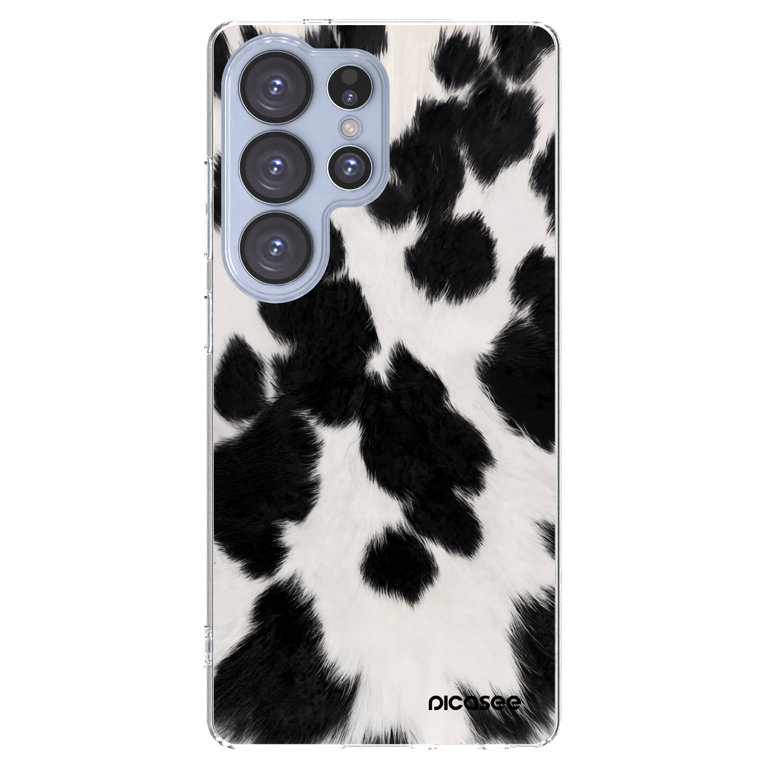 Picasee διαφανής θήκη σιλικόνης Samsung Galaxy S25 Ultra 5G - Black Moo