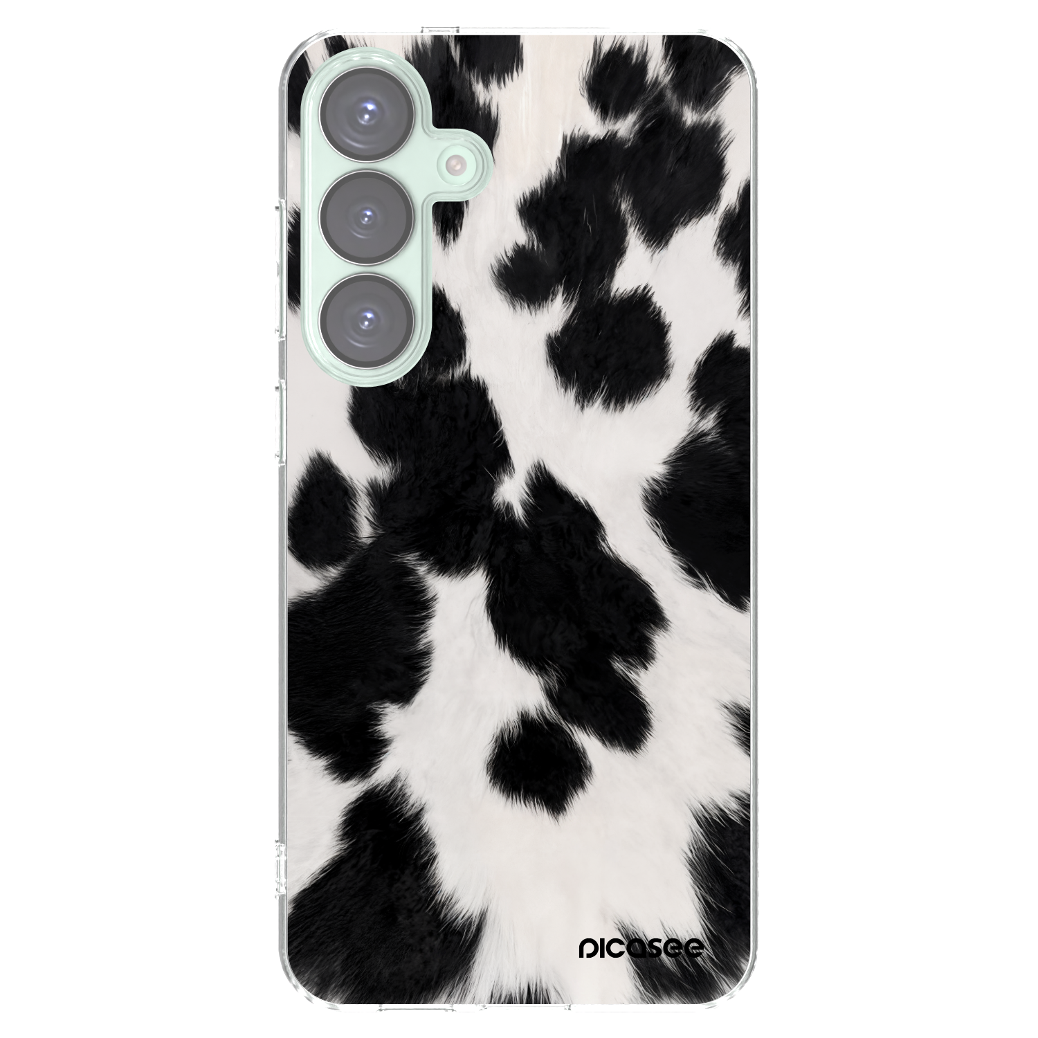 Picasee διαφανής θήκη σιλικόνης Samsung Galaxy S25+ 5G - Black Moo
