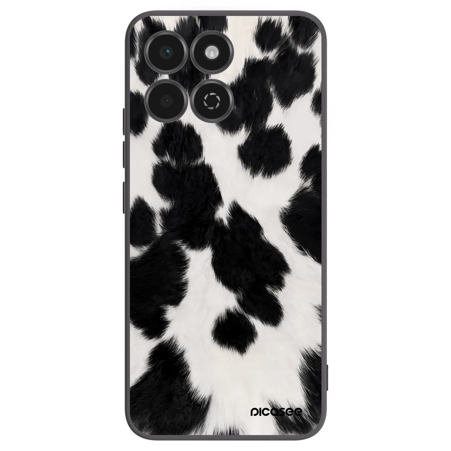 Picasee Μαύρη θήκη σιλικόνης για Honor 200 Smart 5G - Black Moo