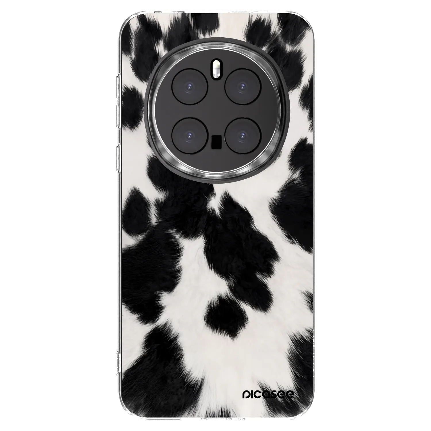 Picasee διαφανής θήκη σιλικόνης Honor Magic7 Pro 5G - Black Moo