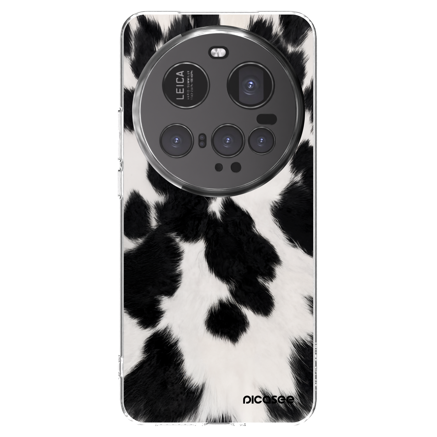 Picasee διαφανής θήκη σιλικόνης Xiaomi 15 Ultra - Black Moo