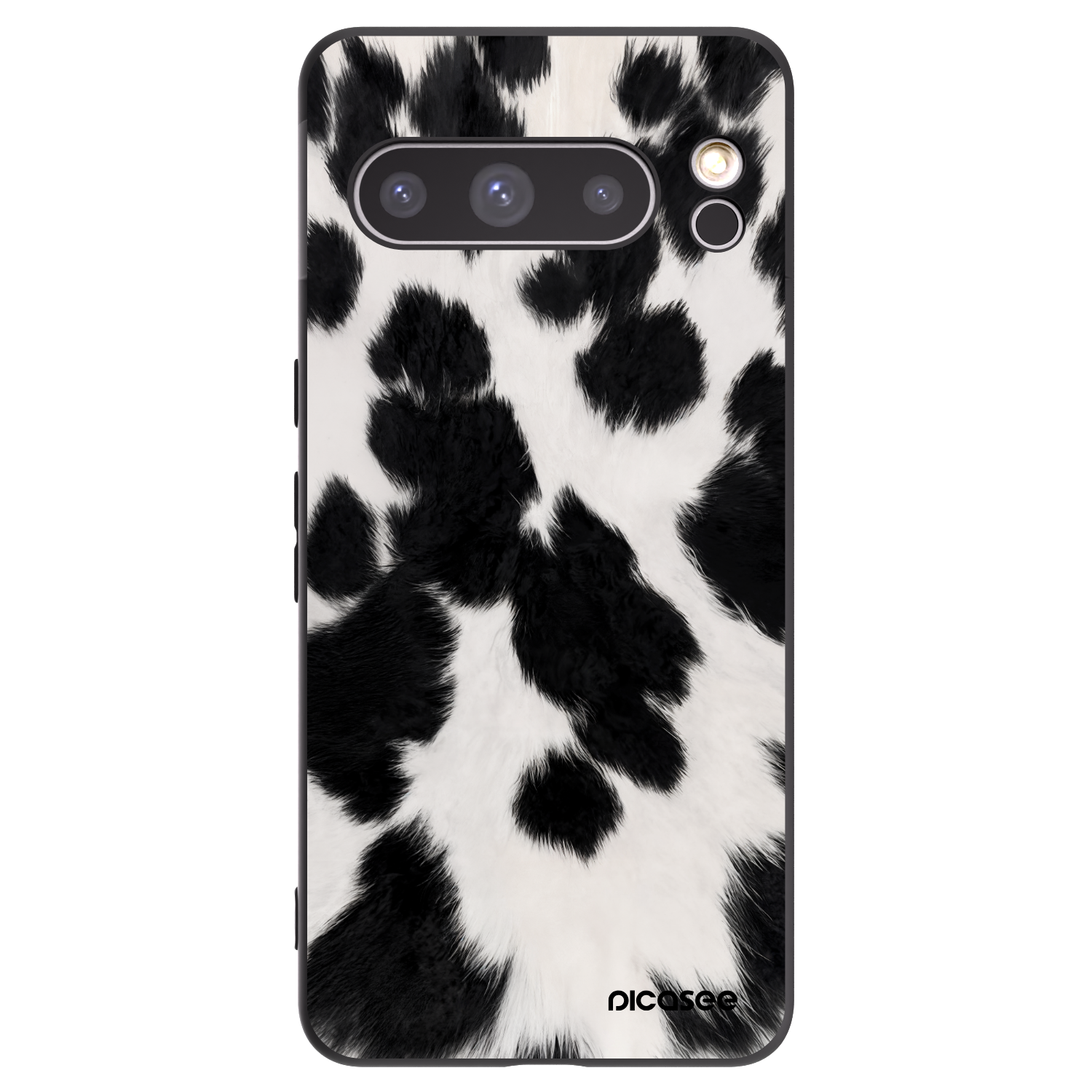 Picasee Μαύρη θήκη σιλικόνης για Google Pixel 8 Pro - Black Moo