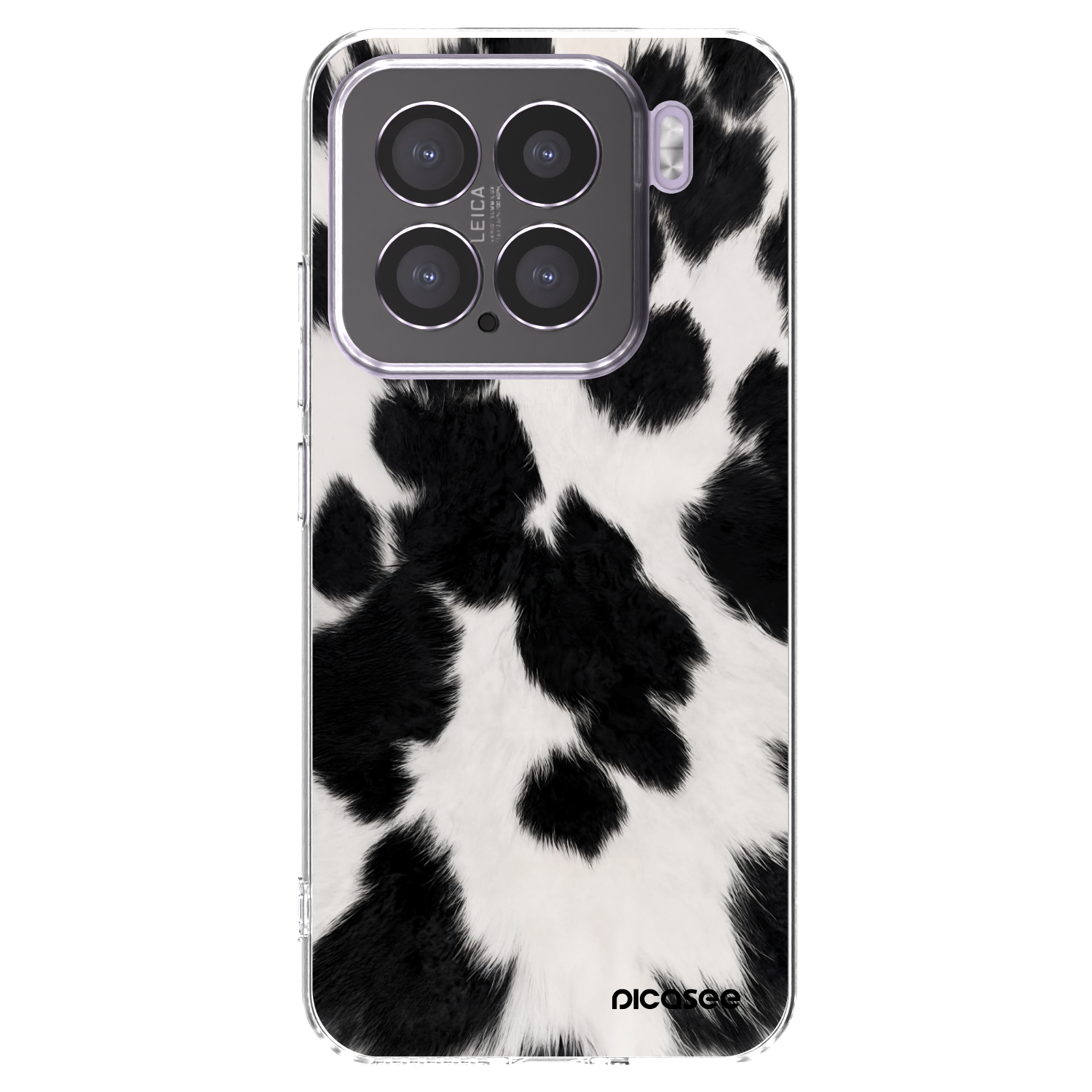 Picasee διαφανής θήκη σιλικόνης Xiaomi 15 - Black Moo