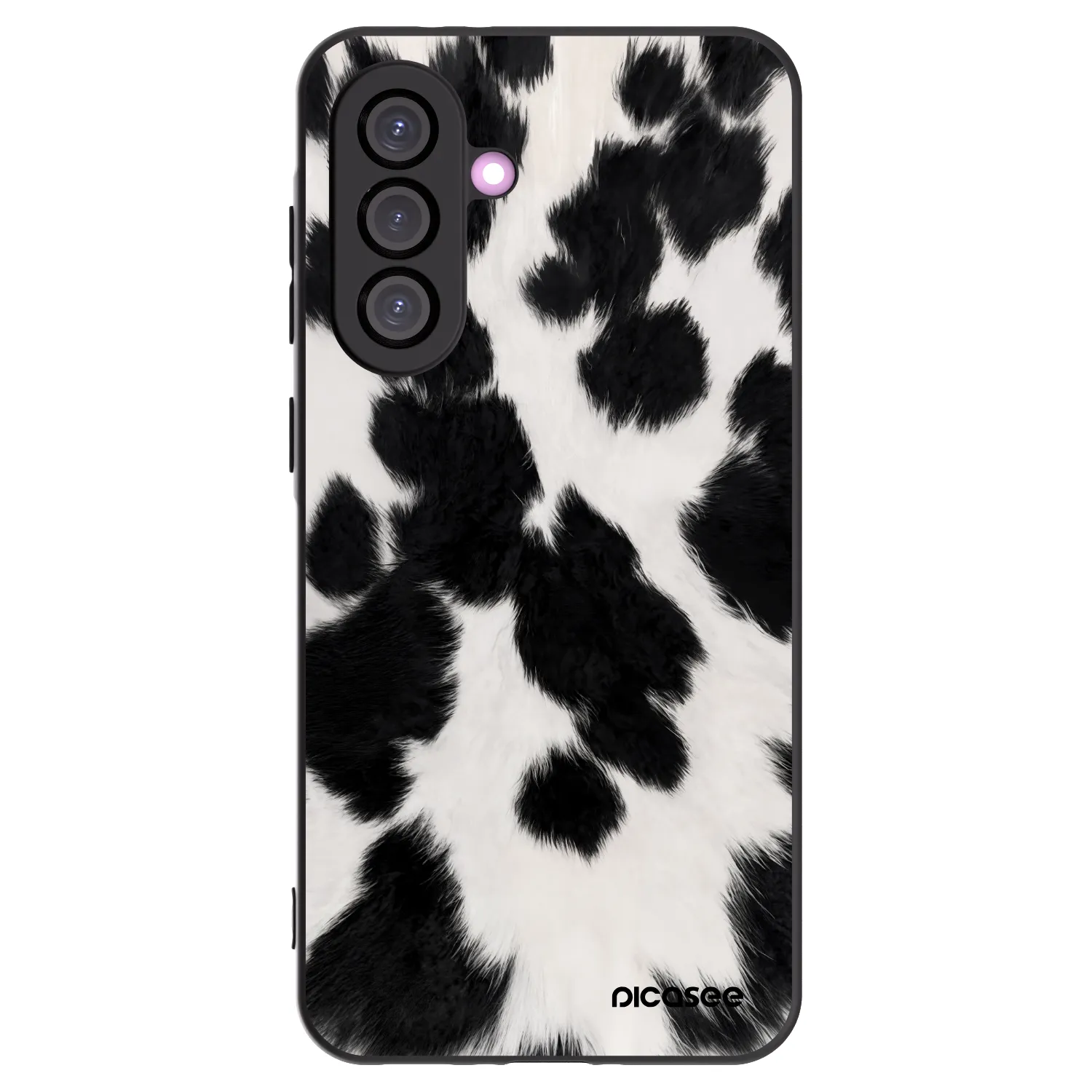 Picasee Μαύρη θήκη σιλικόνης για Samsung Galaxy A56 5G A566B - Black Moo
