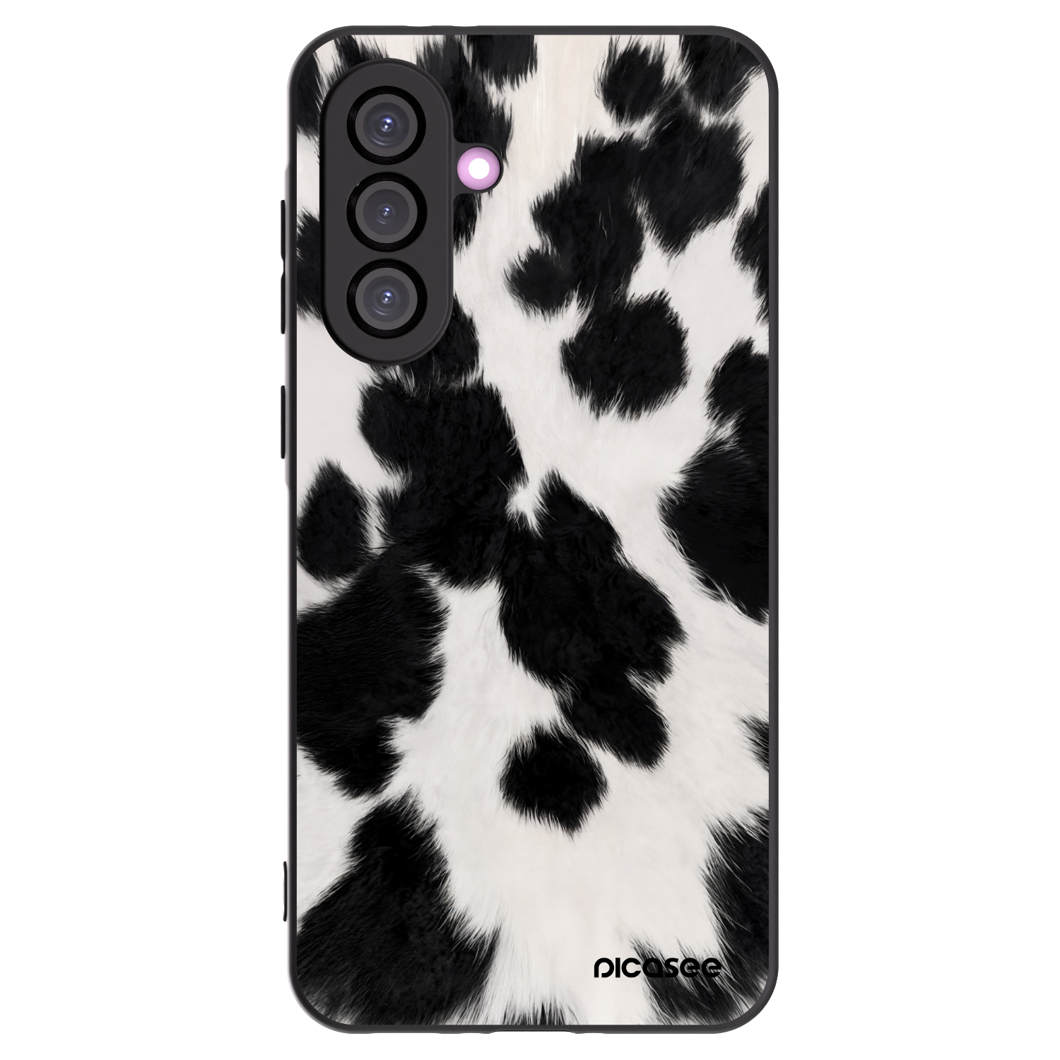 Picasee Μαύρη θήκη σιλικόνης για Samsung Galaxy A36 5G - Black Moo