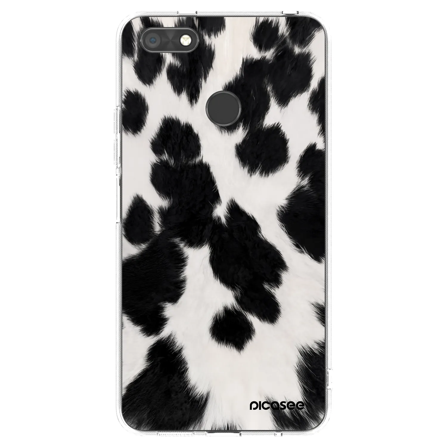 Picasee διαφανής θήκη σιλικόνης Huawei P9 Lite Mini - Black Moo