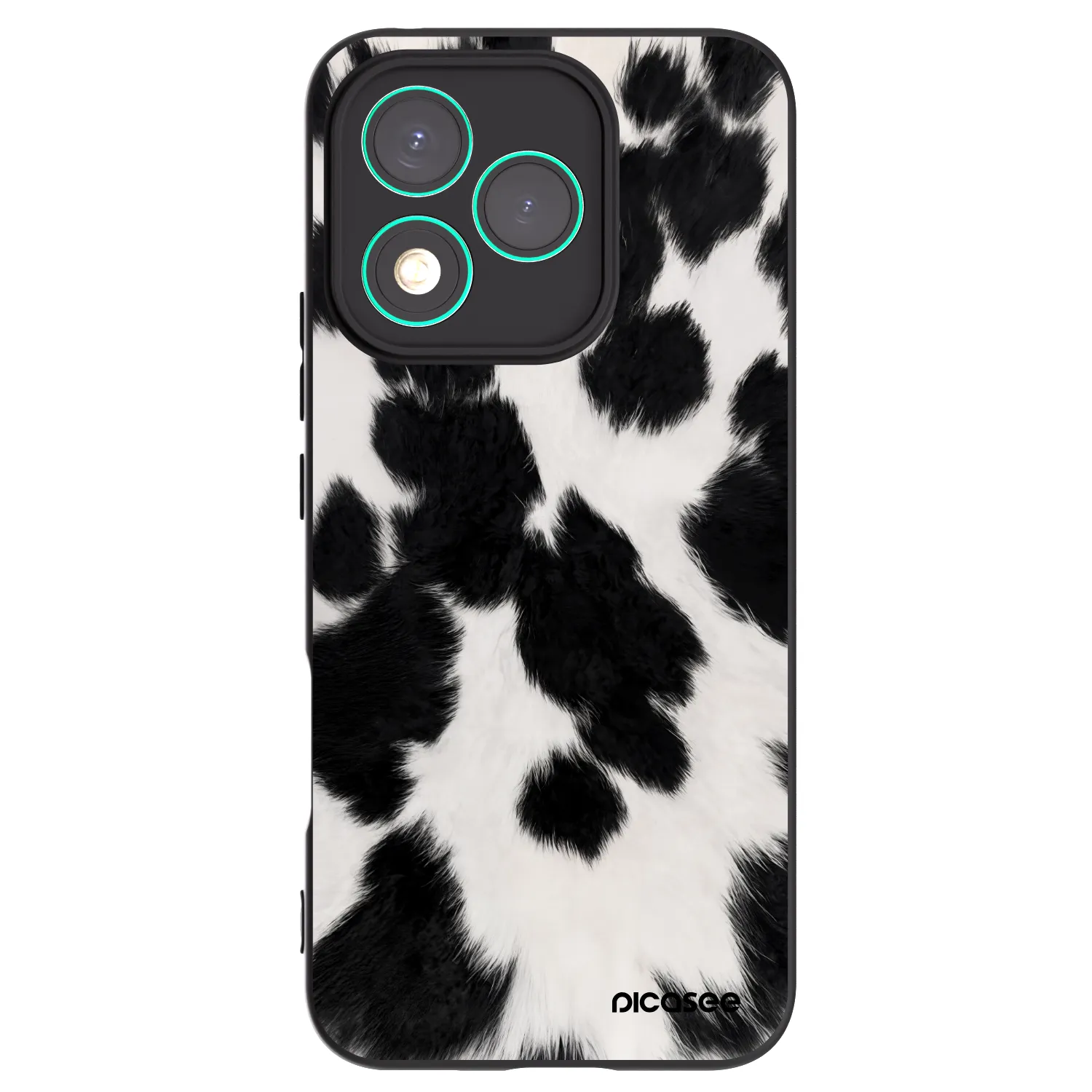 Picasee Μαύρη θήκη σιλικόνης για Honor 400 Lite 5G - Black Moo