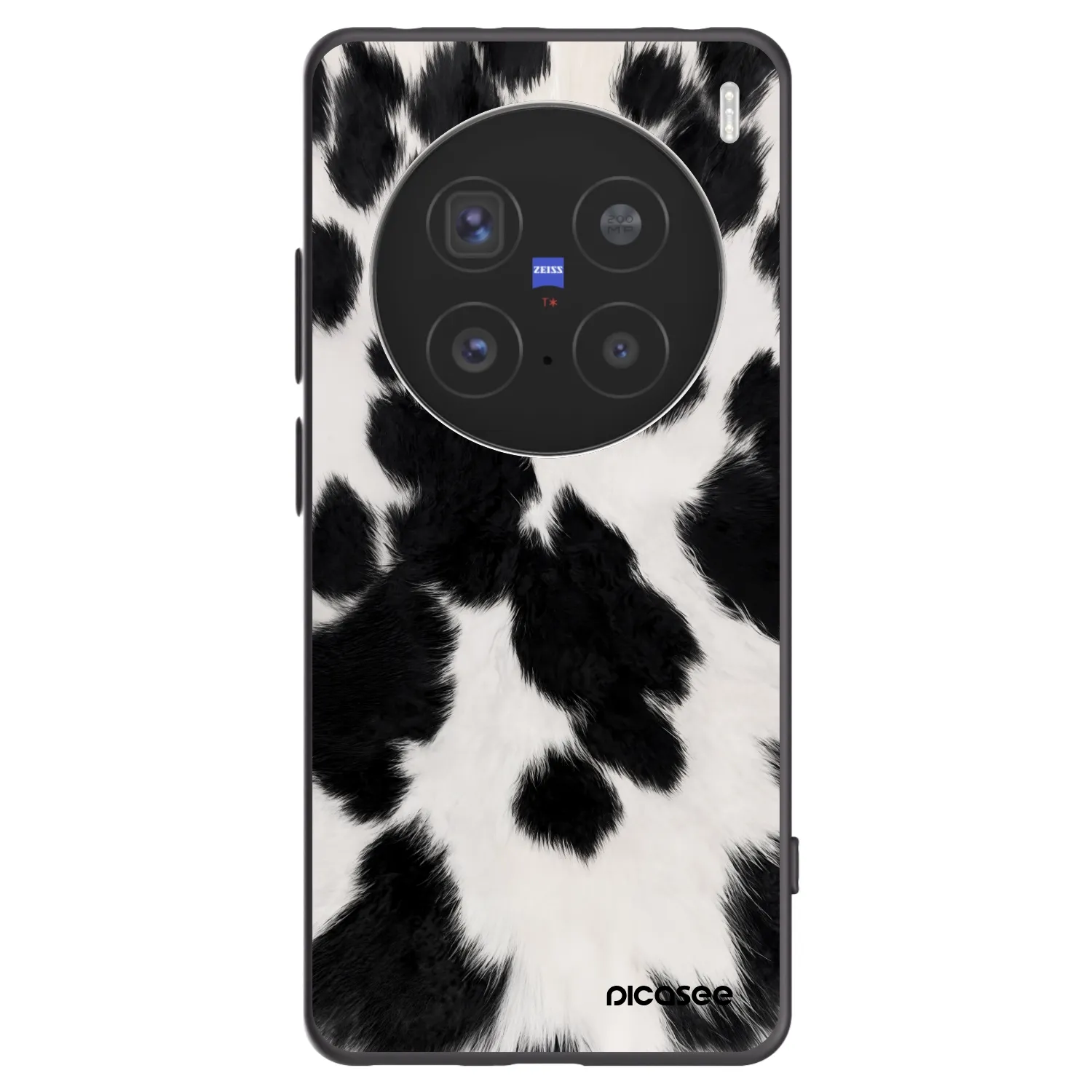 Picasee Μαύρη θήκη σιλικόνης για Vivo X200 Pro - Black Moo