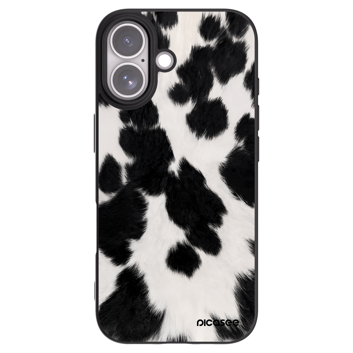 Picasee Μαύρη θήκη σιλικόνης για Apple iPhone 17 - Black Moo