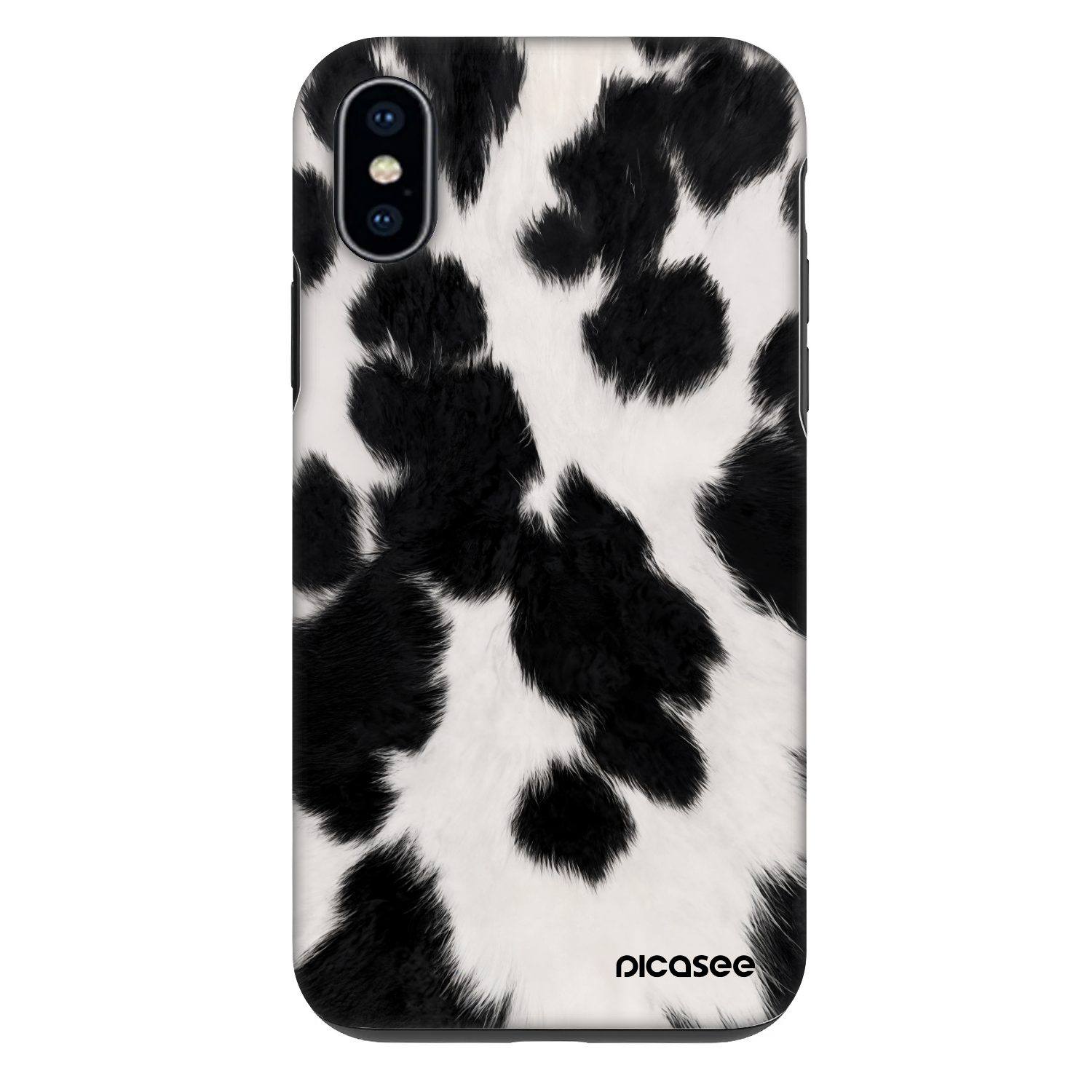 Picasee Fashion Case για Apple iPhone X/XS - Black Moo