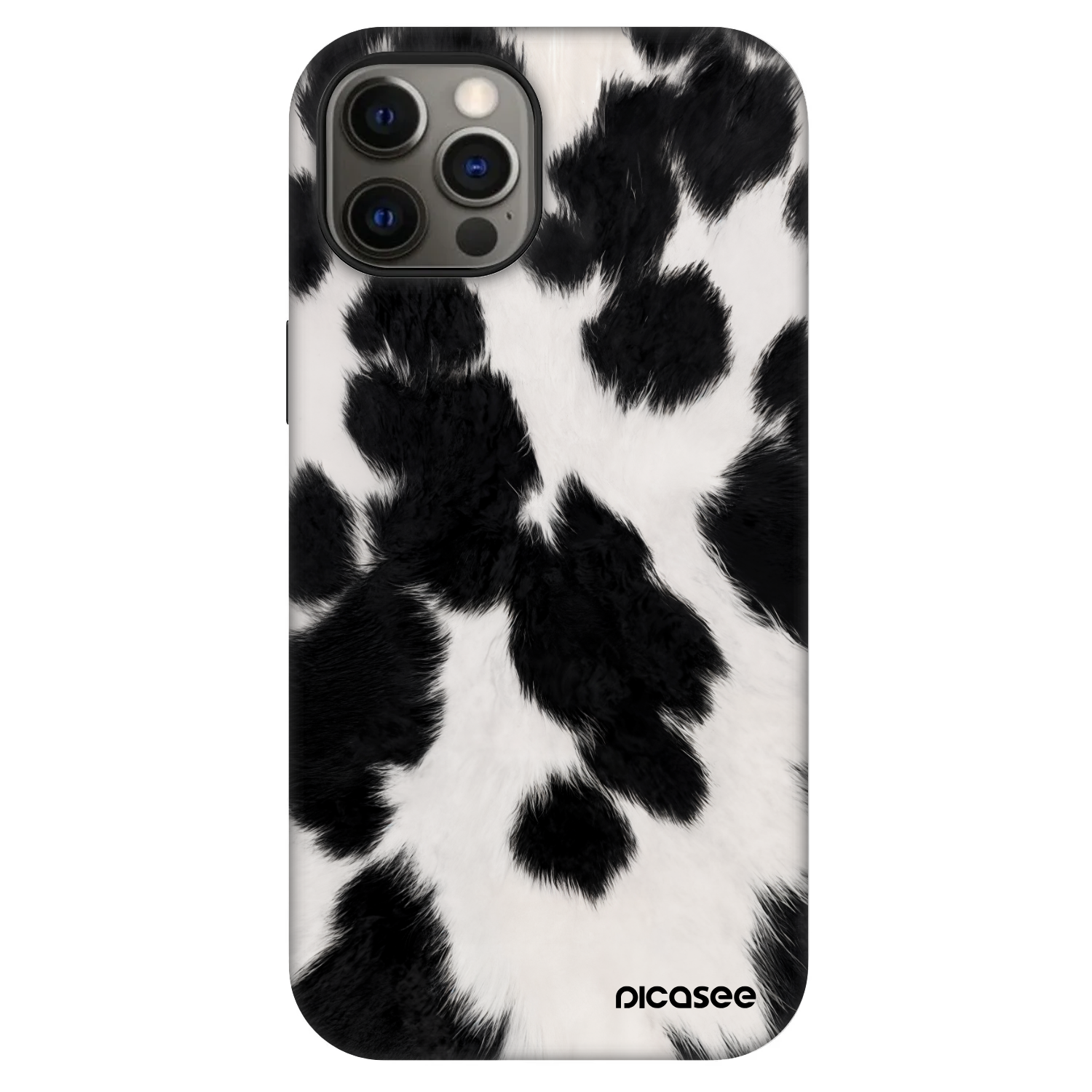 Picasee Fashion Case MagSafe για Apple iPhone 12 - Black Moo