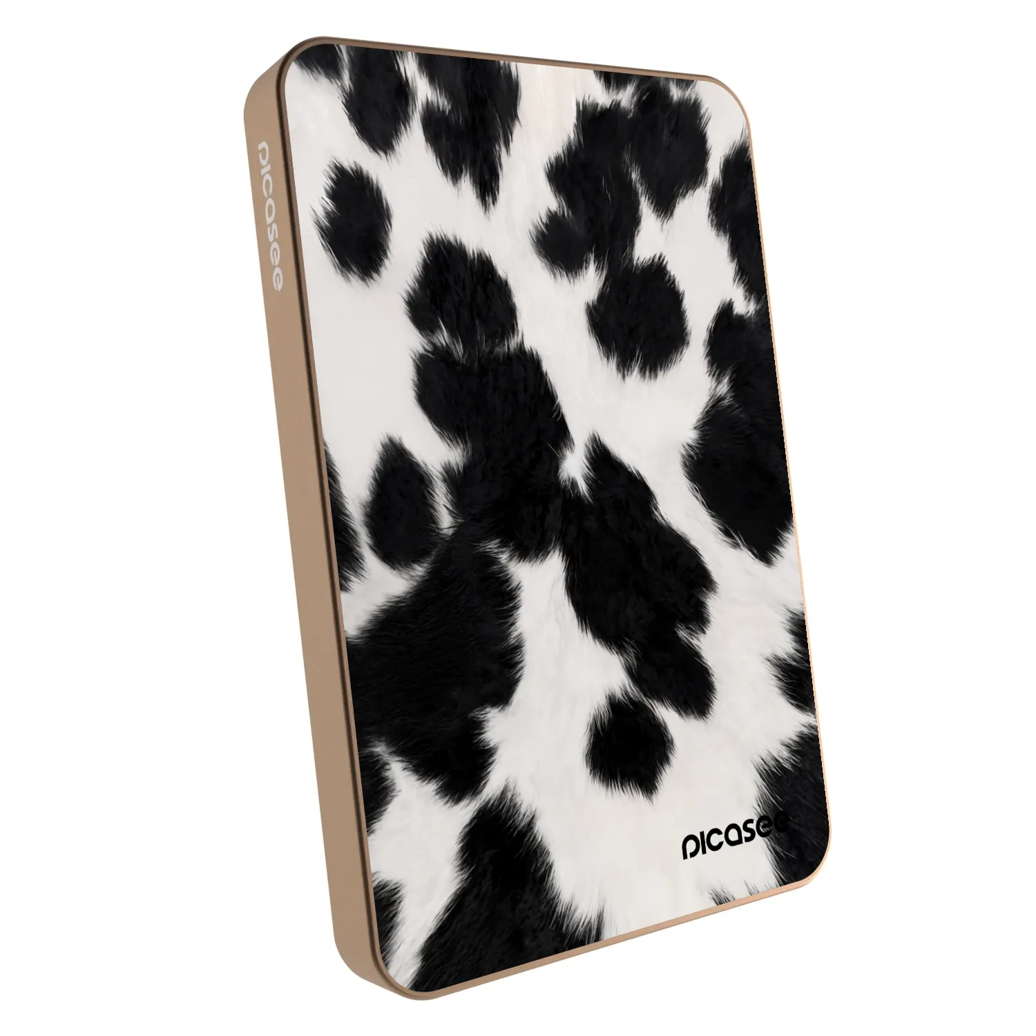 Picasee Powerbank με MagSafe 5 000 mAh Χρυσαφένιος - Black Moo