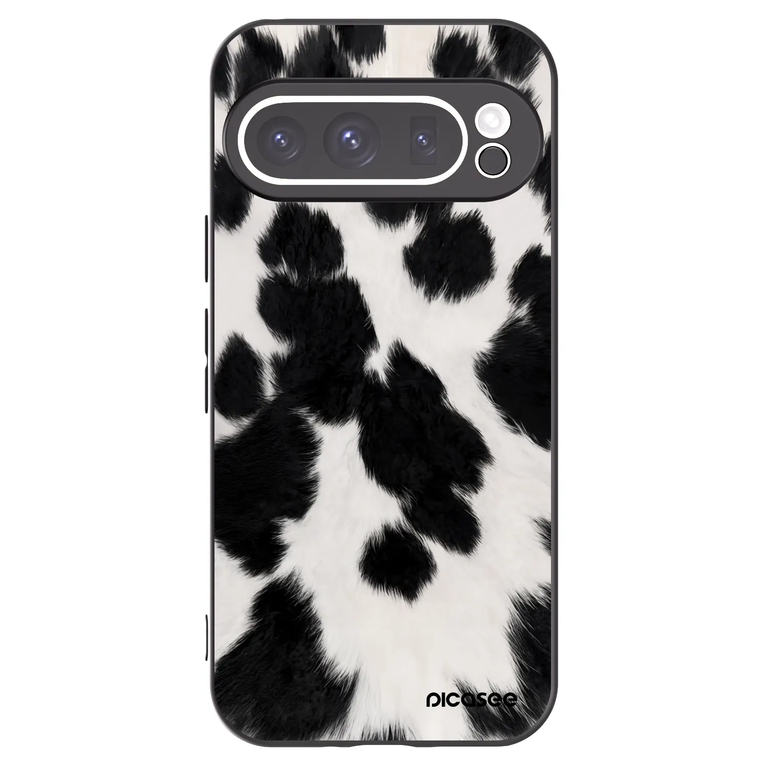 Picasee Μαύρη θήκη σιλικόνης για Google Pixel 9 Pro XL - Black Moo