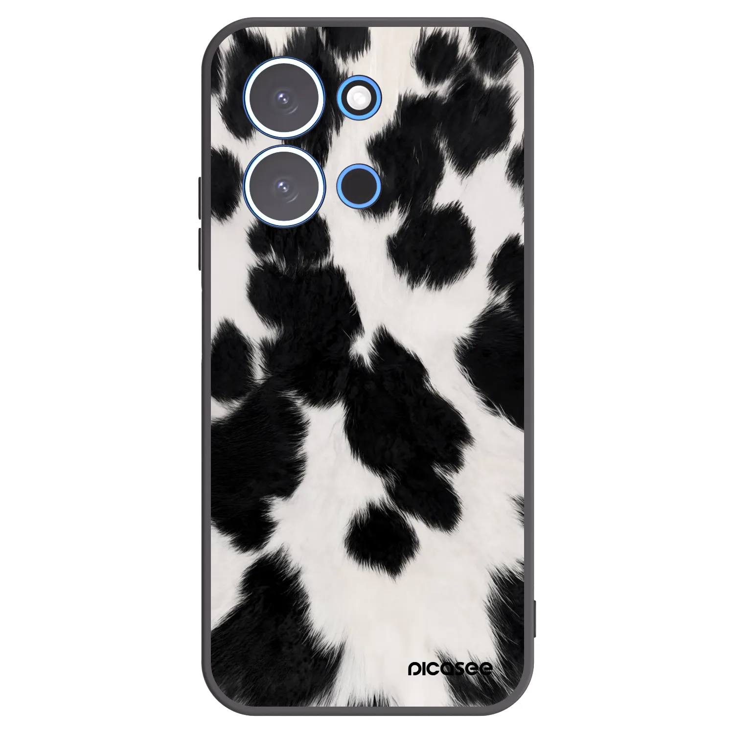 Picasee Μαύρη θήκη σιλικόνης για Xiaomi Redmi 15C 4G - Black Moo