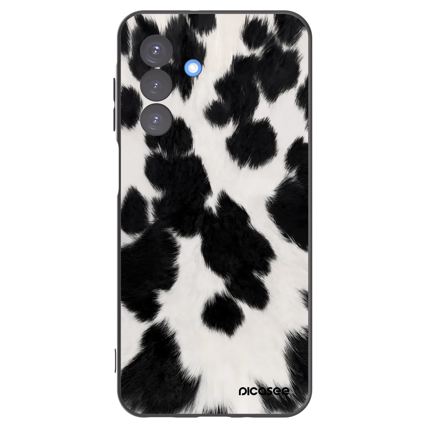 Picasee Μαύρη θήκη σιλικόνης για Samsung Galaxy A17 5G - Black Moo