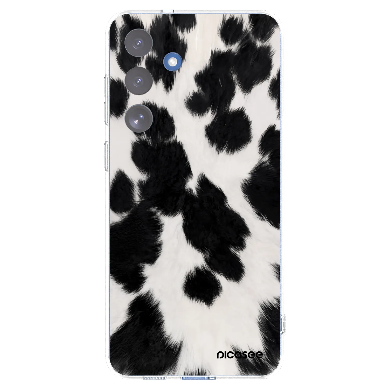 Picasee διαφανής θήκη σιλικόνης Samsung Galaxy S25 FE 5G - Black Moo
