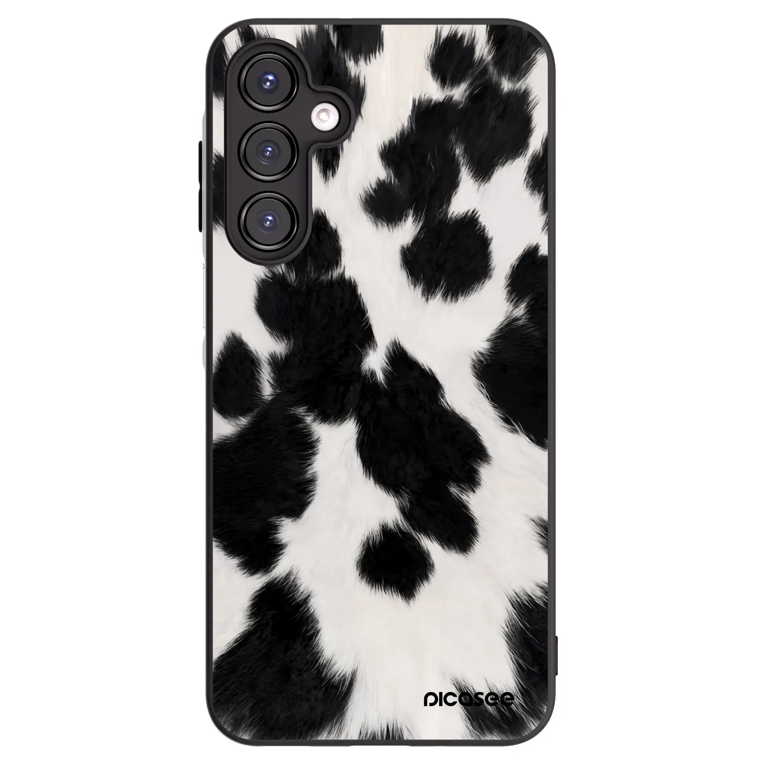 Picasee Μαύρη θήκη σιλικόνης για Samsung Galaxy A16 4G - Black Moo