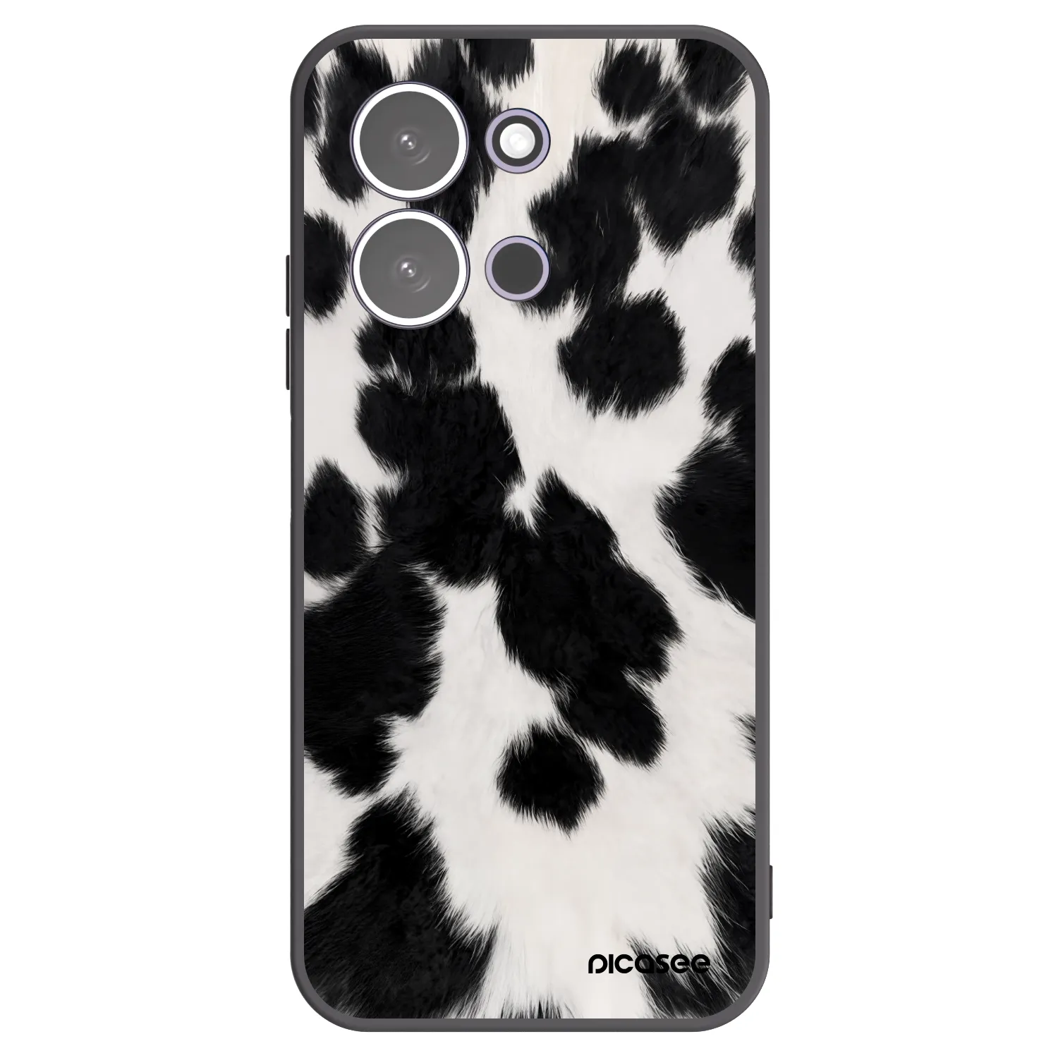 Picasee Μαύρη θήκη σιλικόνης για Xiaomi Redmi 15C 5G - Black Moo