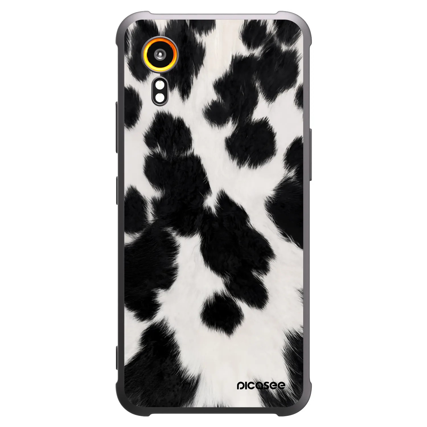 Picasee Μαύρη θήκη σιλικόνης για Samsung Galaxy Xcover 7 - Black Moo