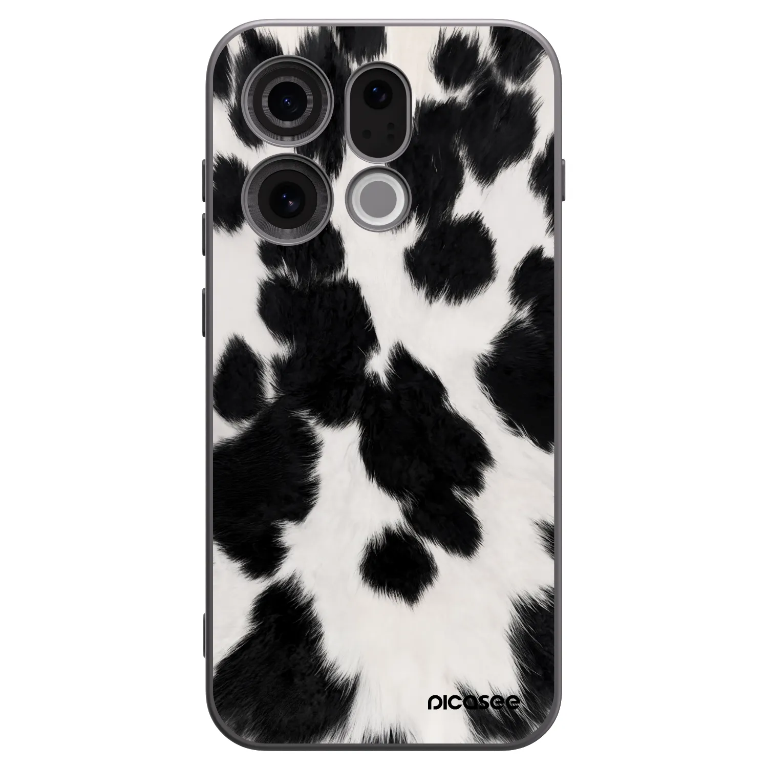 Picasee Μαύρη θήκη σιλικόνης για OPPO Find X9 - Black Moo