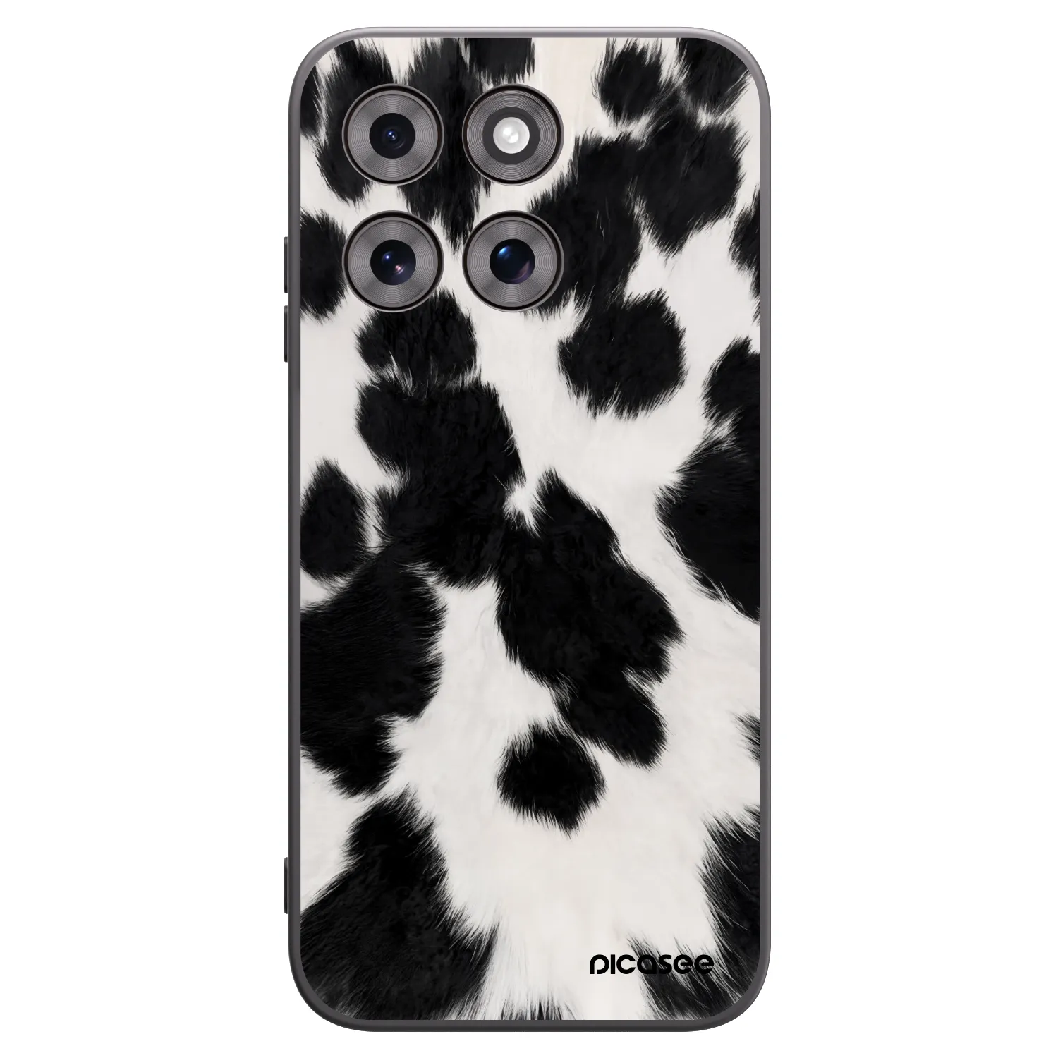 Picasee Μαύρη θήκη σιλικόνης για Motorola Moto G77 - Black Moo