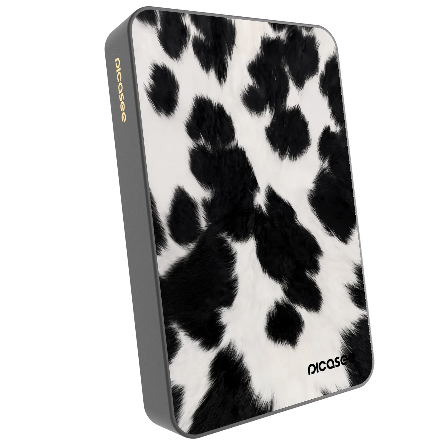 Picasee Powerbank με MagSafe 10 000 mAh Γκρί - Black Moo