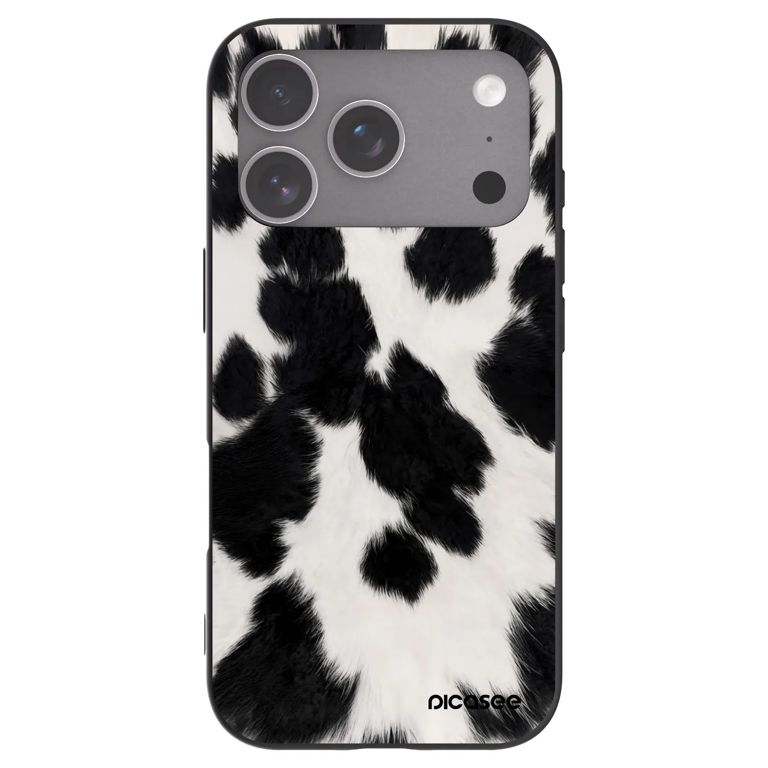 Picasee Μαύρη θήκη σιλικόνης για Apple iPhone 18 Pro - Black Moo