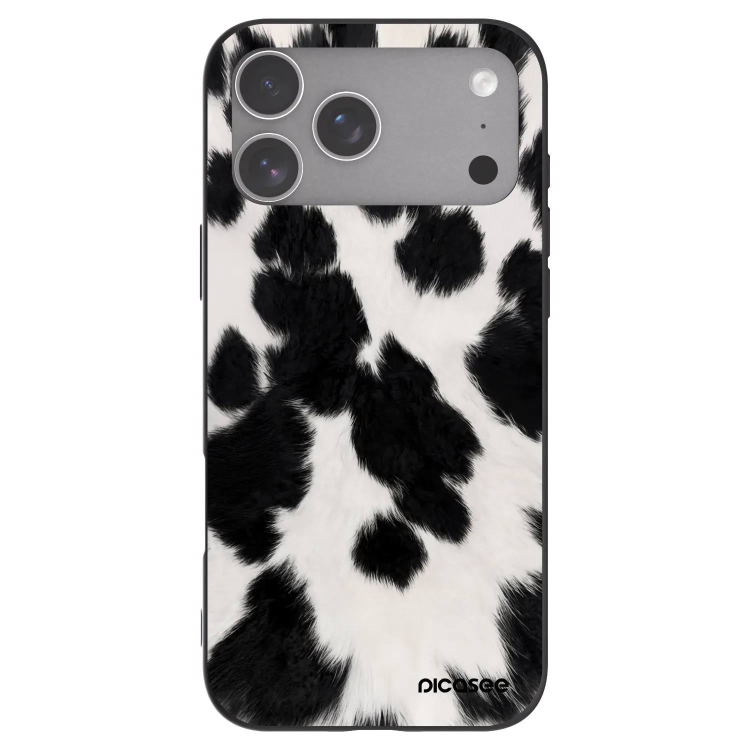 Picasee Μαύρη θήκη σιλικόνης για Apple iPhone 18 Pro Max - Black Moo