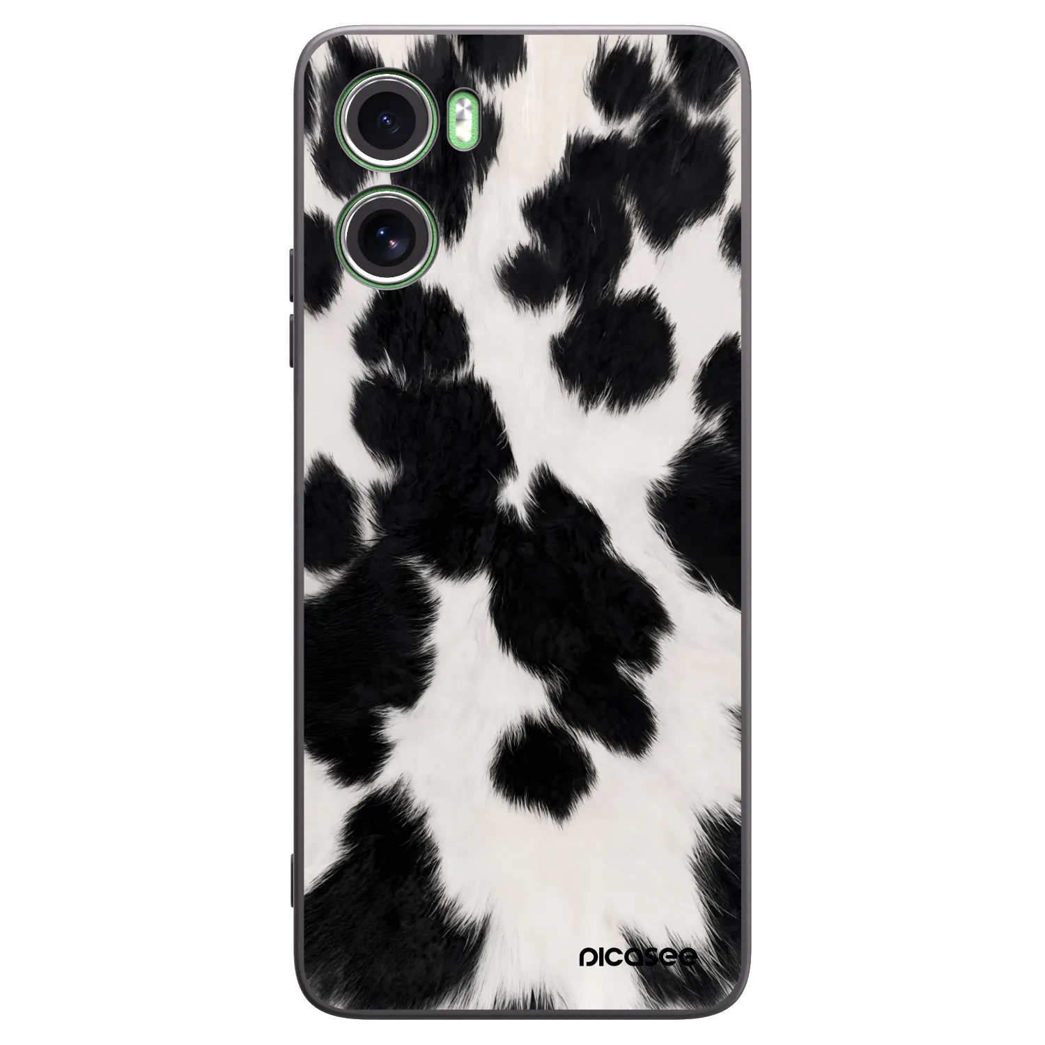 Picasee Μαύρη θήκη σιλικόνης για Motorola Moto G06 - Black Moo