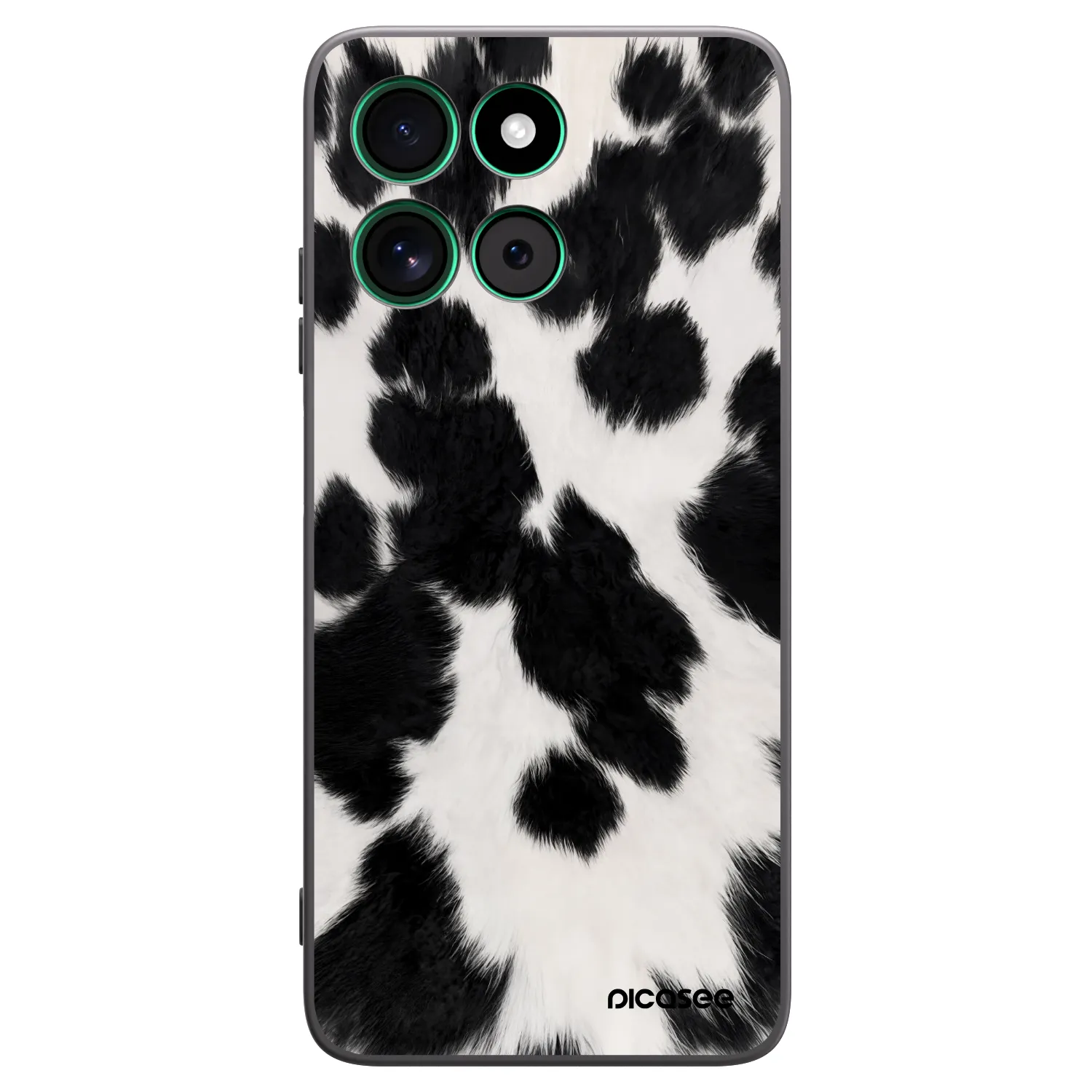 Picasee Μαύρη θήκη σιλικόνης για Motorola Moto G57 Power - Black Moo