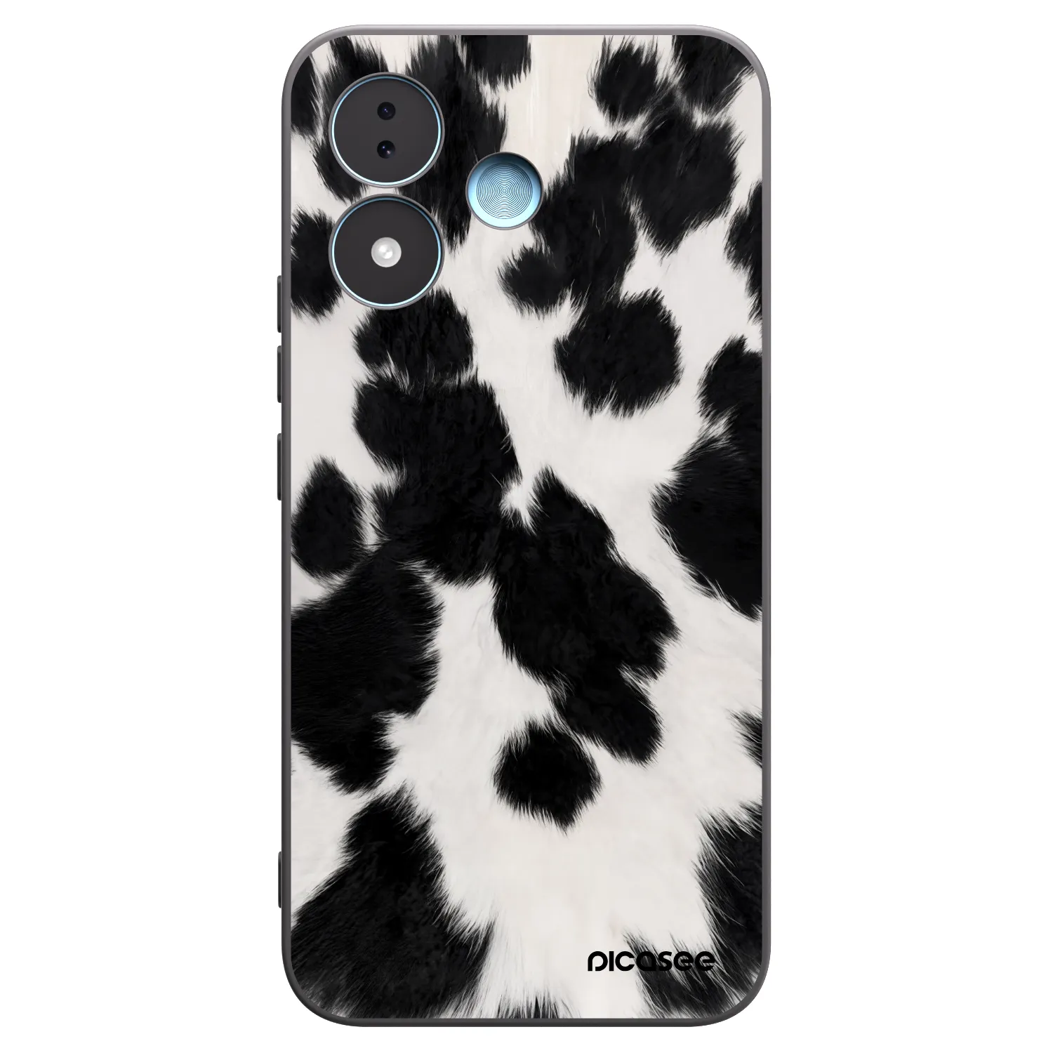 Picasee Μαύρη θήκη σιλικόνης για Xiaomi Redmi Note 17 5G - Black Moo