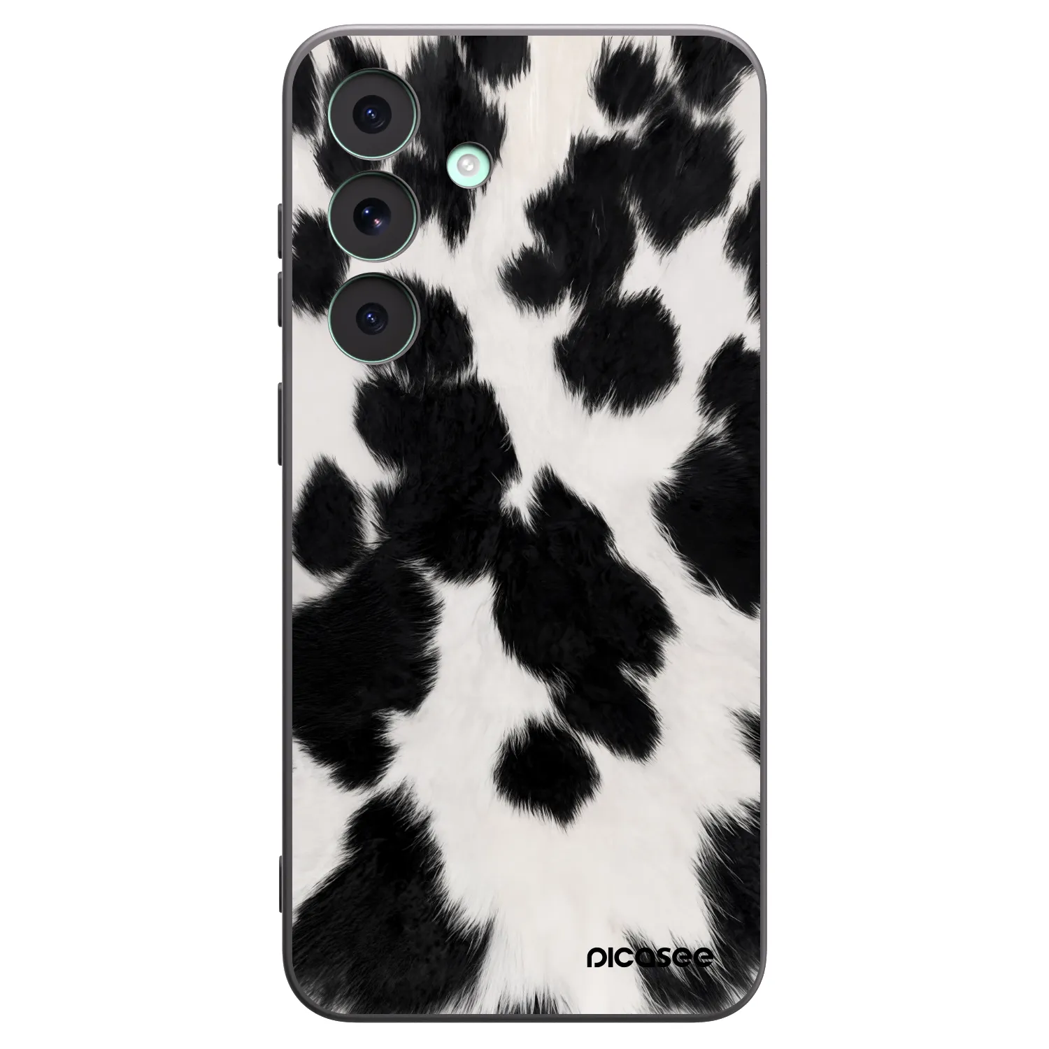 Picasee Μαύρη θήκη σιλικόνης για Samsung Galaxy S26 FE - Black Moo
