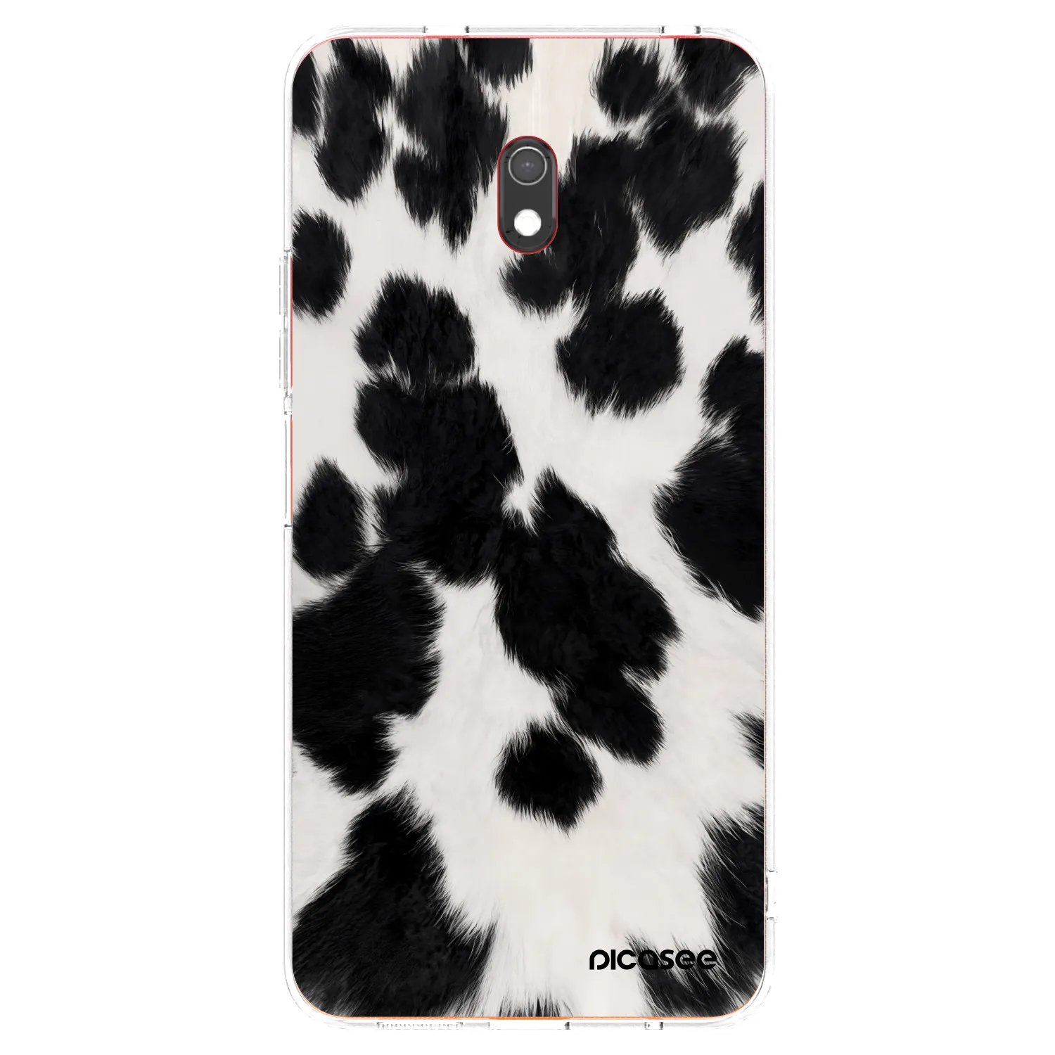 Picasee διαφανής θήκη σιλικόνης Xiaomi Redmi 8A - Black Moo
