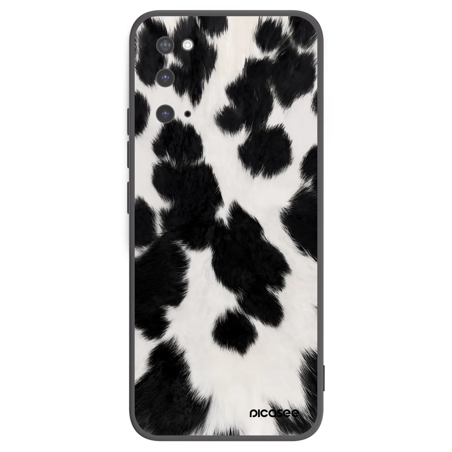 Picasee Μαύρη θήκη σιλικόνης για Samsung Galaxy S20 G980F - Black Moo