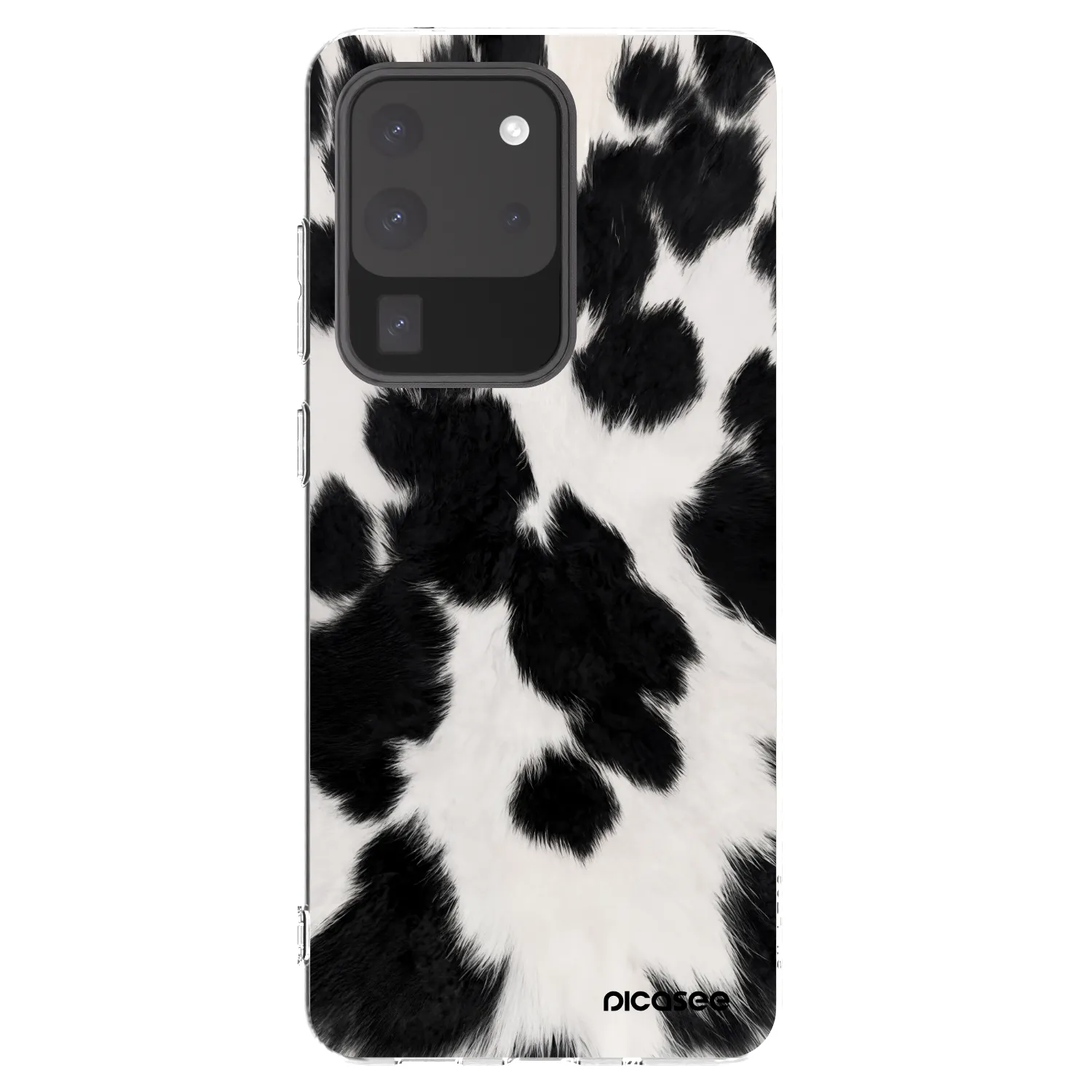 Picasee διαφανής θήκη σιλικόνης Samsung Galaxy S20 Ultra 5G G988F - Black Moo
