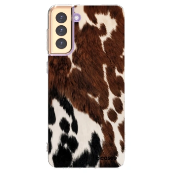 Picasee διαφανής θήκη σιλικόνης Samsung Galaxy S21+ 5G G996F - Rust