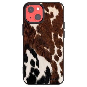 Picasee Μαύρη θήκη σιλικόνης για Apple iPhone 13 mini - Rust