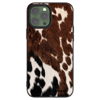 Picasee Μαύρη θήκη σιλικόνης για Apple iPhone 13 Pro Max - Rust