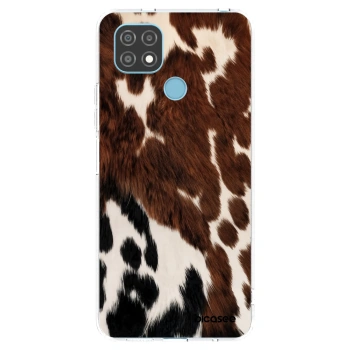 Picasee διαφανής θήκη σιλικόνης Realme C21 - Rust
