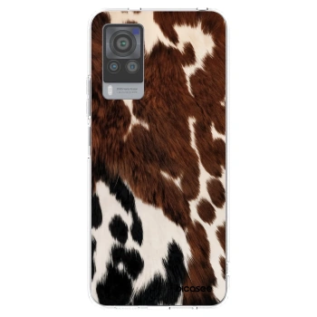 Picasee διαφανής θήκη σιλικόνης Vivo X60 Pro 5G - Rust
