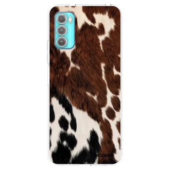 Picasee διαφανής θήκη σιλικόνης Motorola Moto G60 - Rust