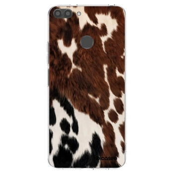Picasee διαφανής θήκη σιλικόνης Huawei P Smart - Rust