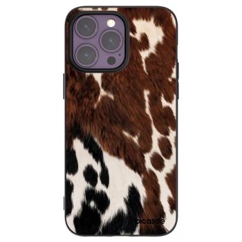 Picasee Μαύρη θήκη σιλικόνης για Apple iPhone 14 Pro Max - Rust